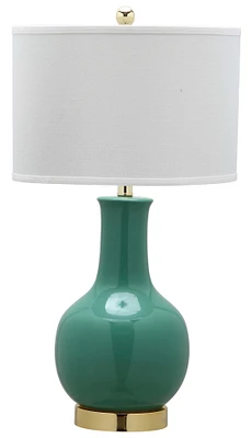 Ceramic Paris Lamp in Turquoise