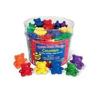 3 Sizes Bear Family® Rainbow™ Counters Set, Pack of 96