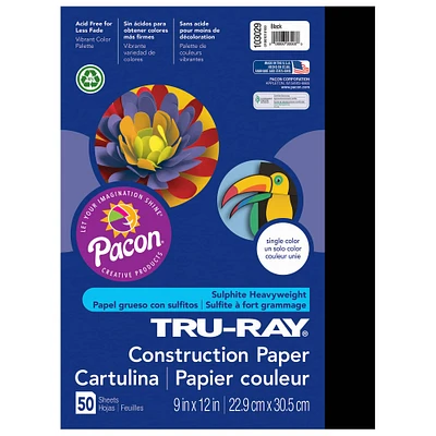 Tru-Ray® Construction Paper, 9" x 12
