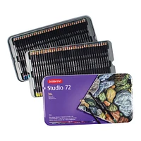 Derwent® Studio Colored Pencil 72 Color Tin Set