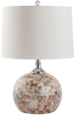 Nikki Shell Table Lamp in Shell