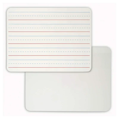 Lined & Plain Dry Erase Boards, 6 Count