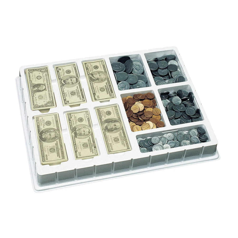 Play Money, Coins & Bills Deluxe Set