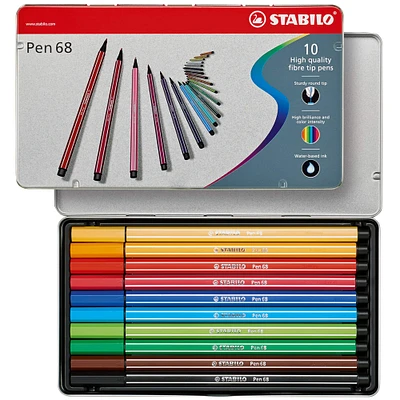 Stabilo® Pen 68 Metal Tin Set