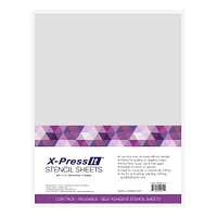 X-Press It® Stencil Sheets, 8.5" x 11"