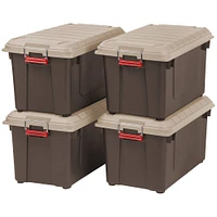 Iris® WeatherPro™ Store-It-All 82qt. Tote, 4ct.