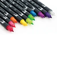 9 Packs: 10 ct. (90 total) Tombow Bright Dual Brush Pen Set