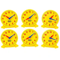 Didax 5" Student Clocks, Set of 6