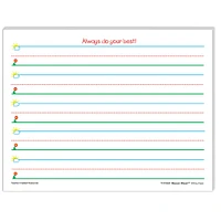 Smart Start K-1 11" x 8.5" Writing Paper, 4 Pack