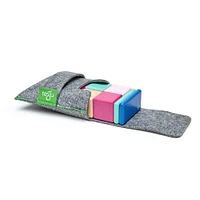 Tegu Blossom Block Pocket Pouch Set