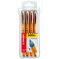 5 Packs: 4 ct. (20 total) Stabilo Bionic Worker 0.5mm Pen Set