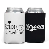 Hortense B. Hewitt Co. Bride & Groom Can Coolers