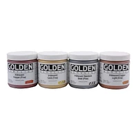Golden® Heavy Body Iridescent Acrylics 8oz