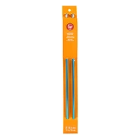 14" Anodized Aluminum Knitting Needles by Loops & Threads