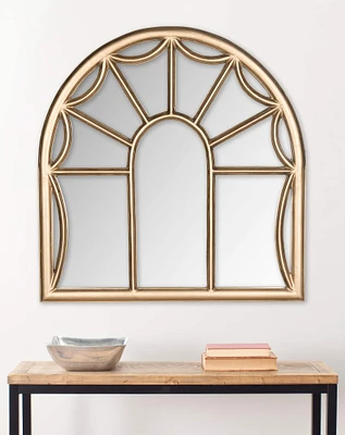 Palladian Mirror in Gold