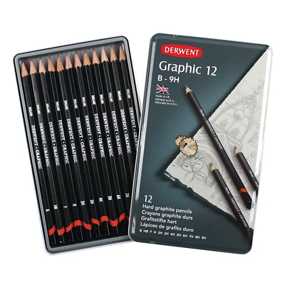 Derwent® Graphic 12 Technical Pencil Set
