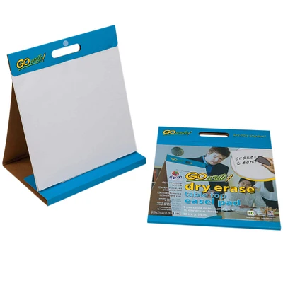 Pacon GoWrite!® Dry Erase Table Top Easel Pad, 16" x 15" - 10 Sheets
