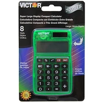 Victor® 700BTS Dual Power Pocket Calculator, Pack of 5