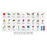 Trend Enterprises® Photo Alphabet Cards Zaner-Bloser Manuscript Bulletin Board Set