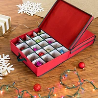 Honey Can Do Ornament Storage Box with Dividers