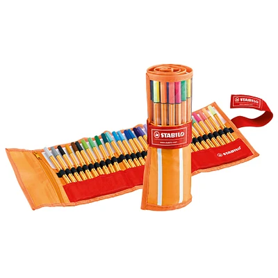 6 Pack: STABILO® Point 88 30 Color Roller Set