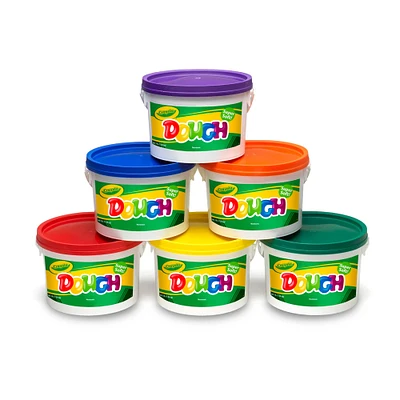 Crayola® Modeling Dough, Assorted Colors, 6 tubs