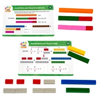 Thames & Kosmos Number Rods Math Kit with Activity Cards