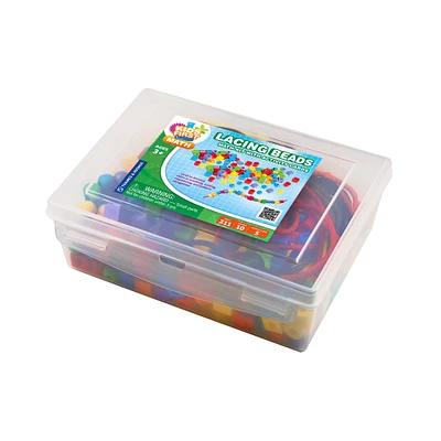 Thames & Kosmos Lacing Beads Math Kit with Activity Cards