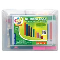 Thames & Kosmos Number Rods Math Kit with Activity Cards