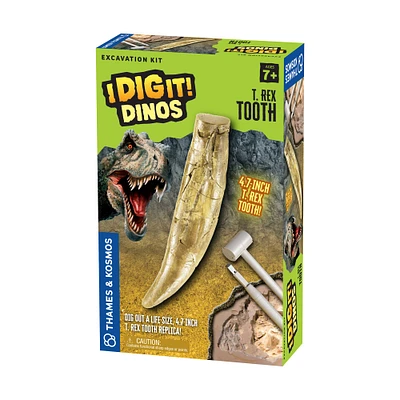 Thames & Kosmos I Dig It! Dinos: T. Rex Tooth Excavation Kit
