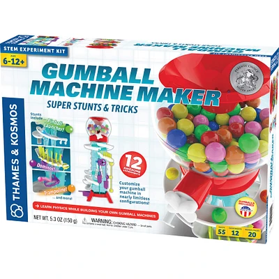 Thames & Kosmos Gumball Machine Maker Super Stunts & Tricks Kit