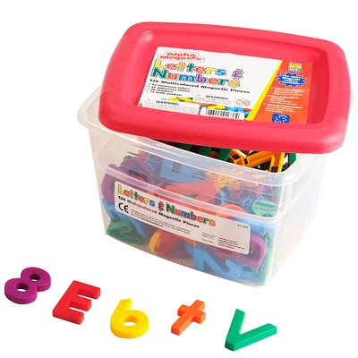 AlphaMagnets® Multicolored Letters & Numbers Combo Set, 126ct.