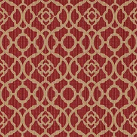 Essential Living Hamilton Scarlet Home Décor Fabric