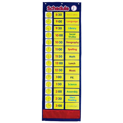 Learning Resources® Daily Schedule Pocket Chart