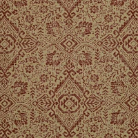 Essential Living Leona Red Home Décor Fabric