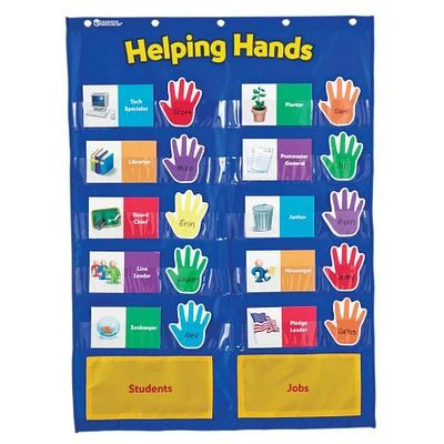 Learning Resources® Helping Hands Pocket Chart