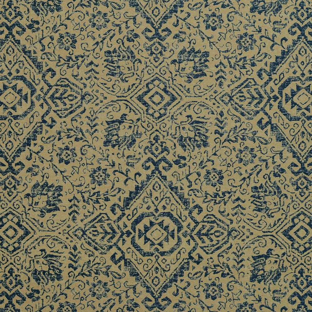 Essential Living Leona Prussian Home Décor Fabric