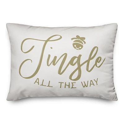 Jingle All the Way Throw Pillow