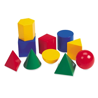 Learning Resources® Large Geometric Shapes, Set of 10