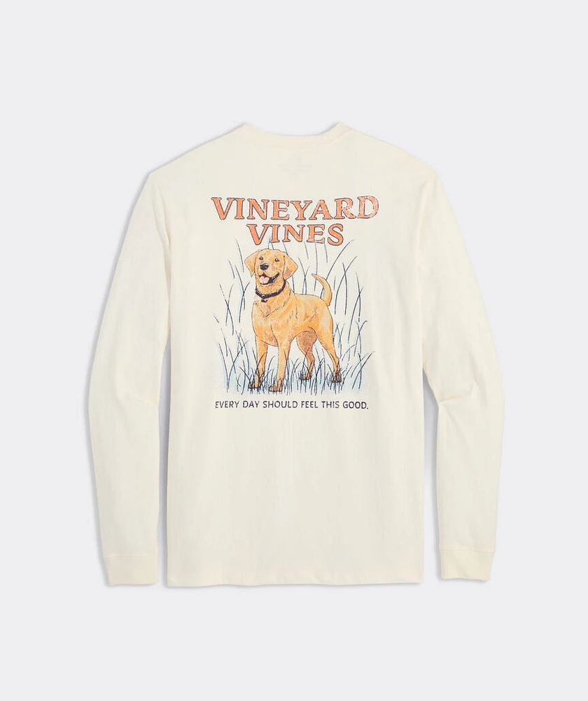 Painted Pointer Long Sleeve Tee