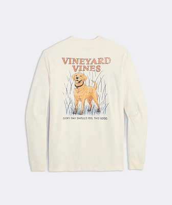 Painted Pointer Long Sleeve Tee