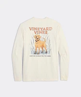 Painted Pointer Long Sleeve Tee