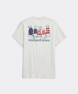 Americana Dogs Short Sleeve Tee