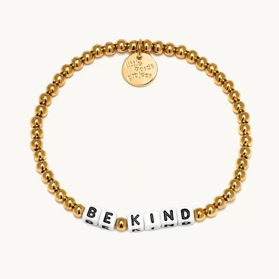 Gold Plated 'Be Kind' Bracelet - S/M