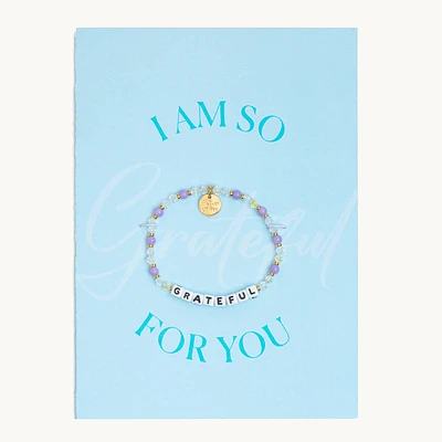 Grateful Bracelet - Greeting Card