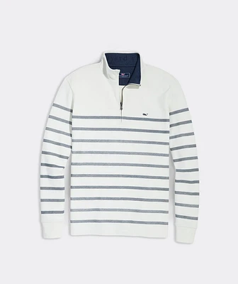 Breton Stripe Saltwater Quarter-Zip