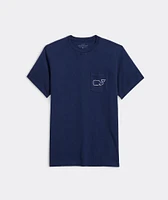 Whale Club Short Sleeve Pocket Tee