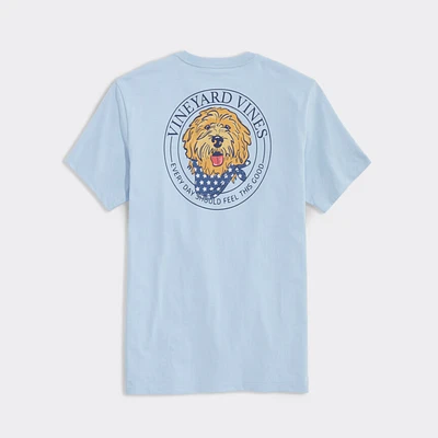 Patriotic Pup Short-Sleeve Tee