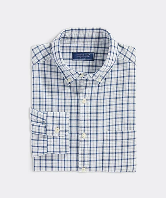 Indigo Check Twill Shirt