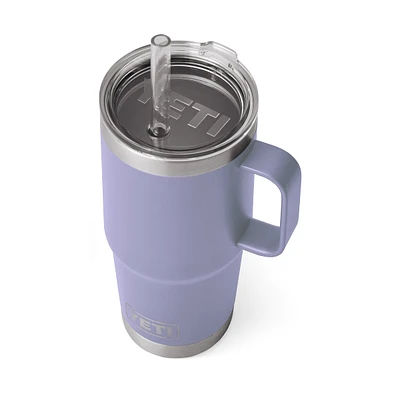 Rambler 25 oz Straw Mug Cosmic Lilac